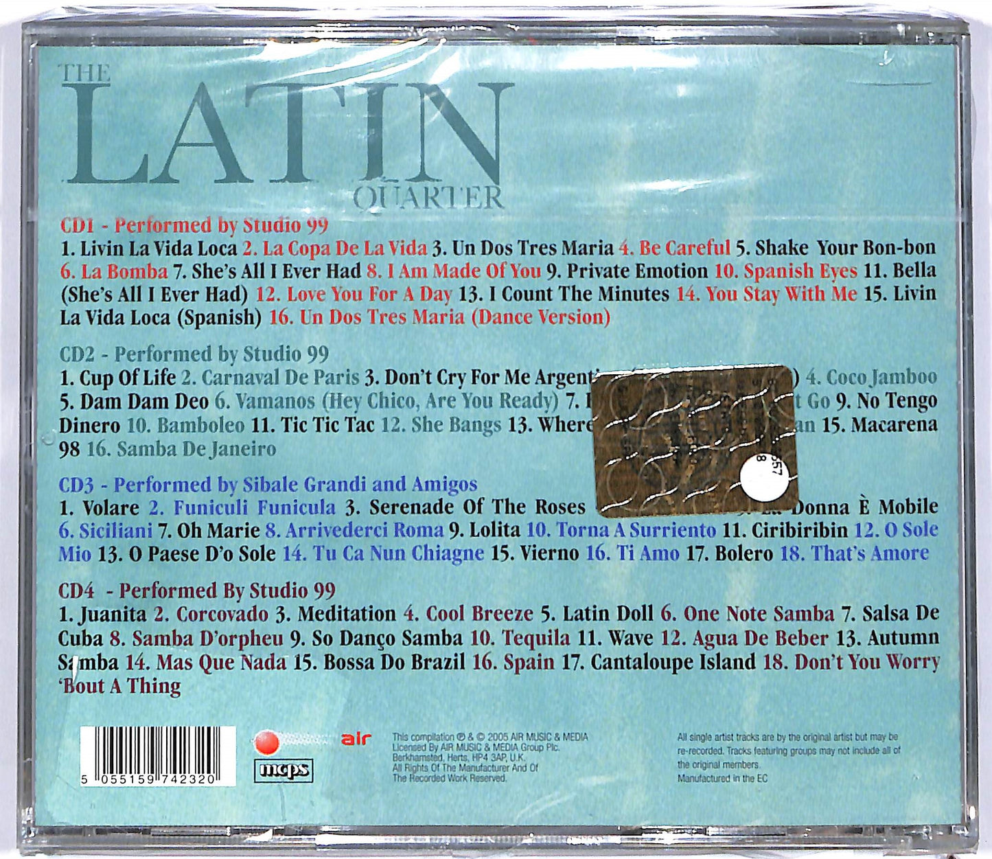 EBOND Various - The Latin Quarter CD CD050455
