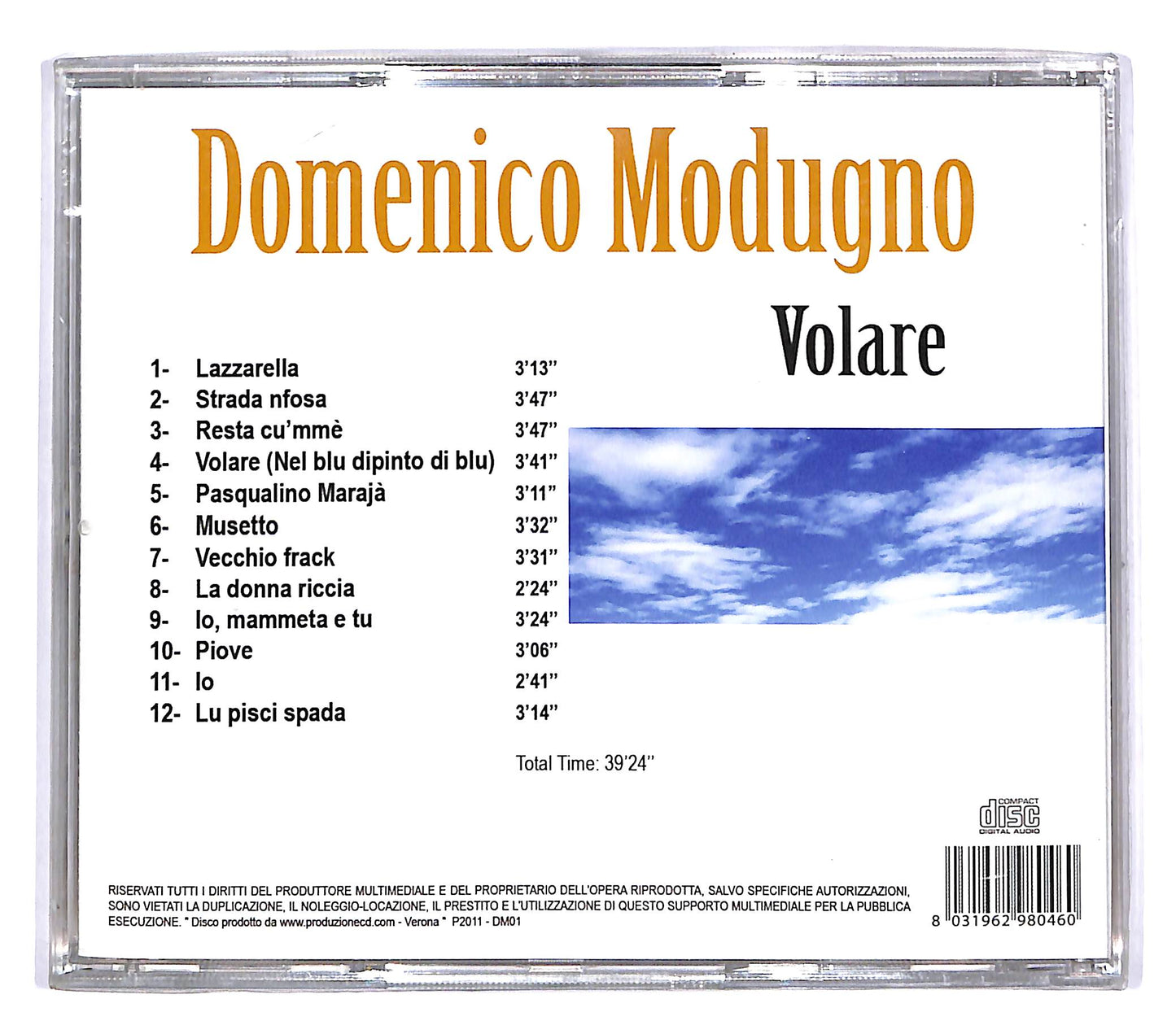 EBOND Domenico Modugno - volare CD CD050456