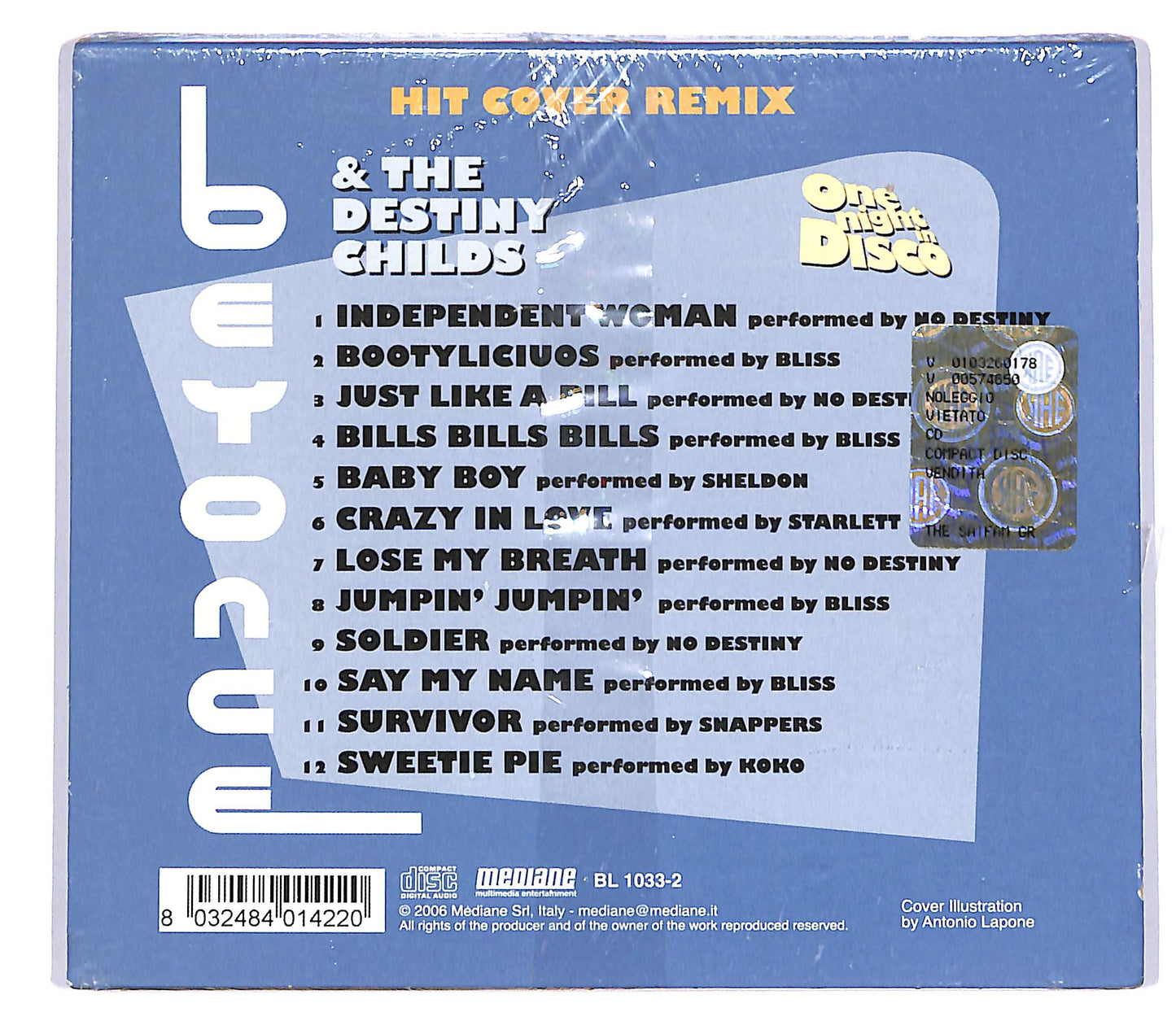 EBOND Various - One Night In Disco - Beyonce e Destiny Childs CD CD050507