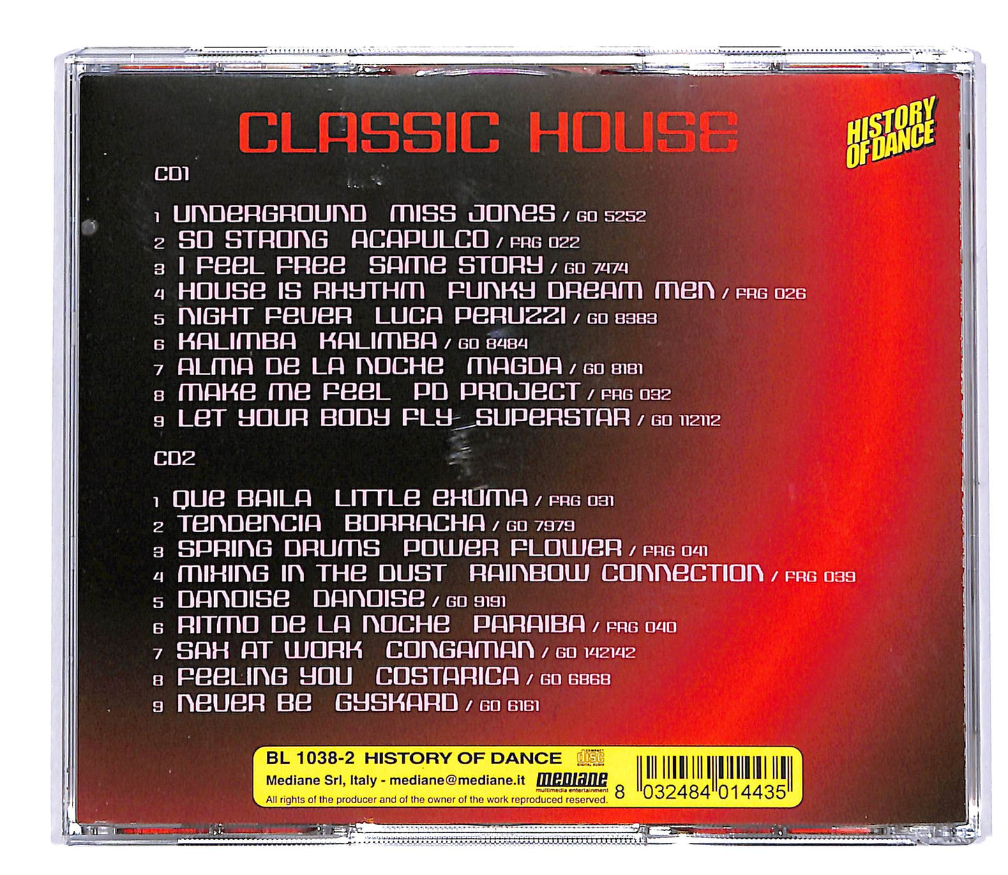 EBOND Various - Classic House Great House Anthems CD CD050508
