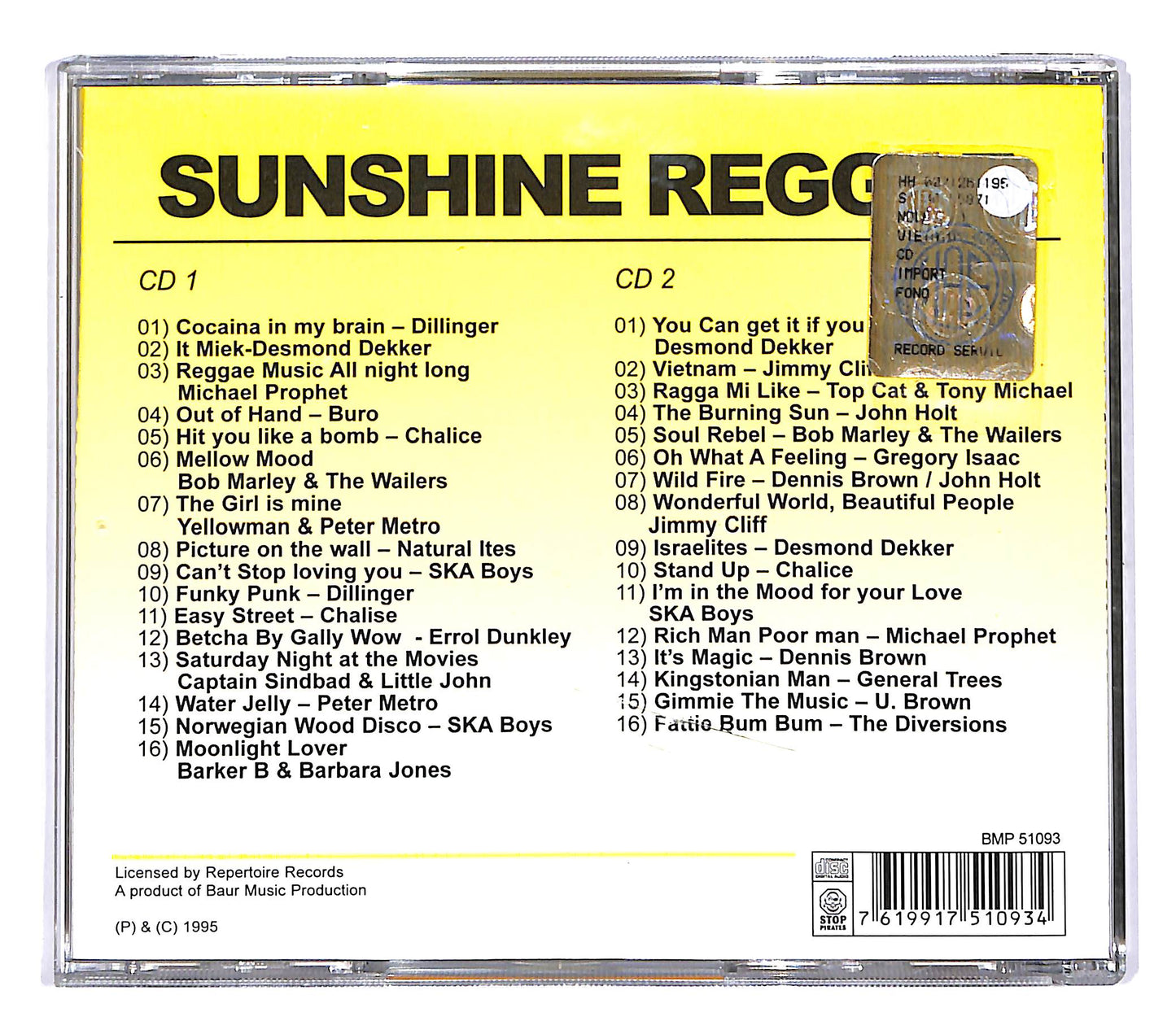 EBOND Various - Reggae Gold CD CD050523