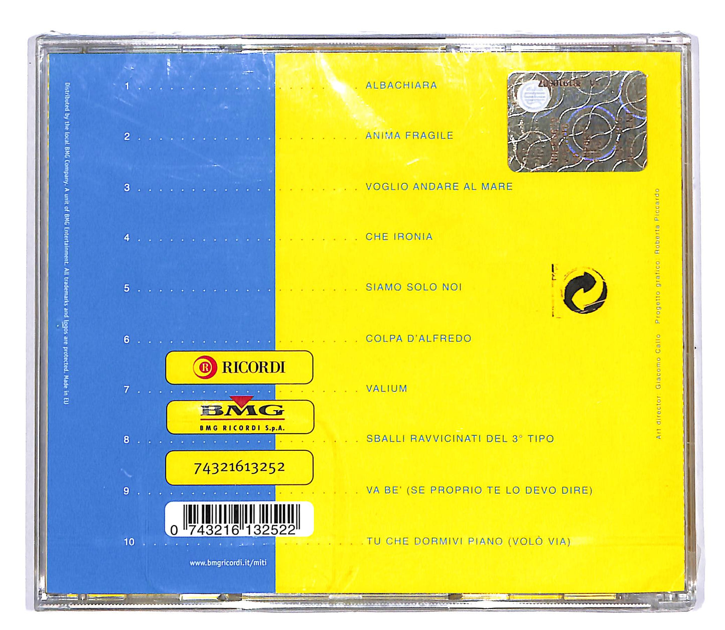 EBOND Vasco Rossi - Vasco Rossi CD CD050533