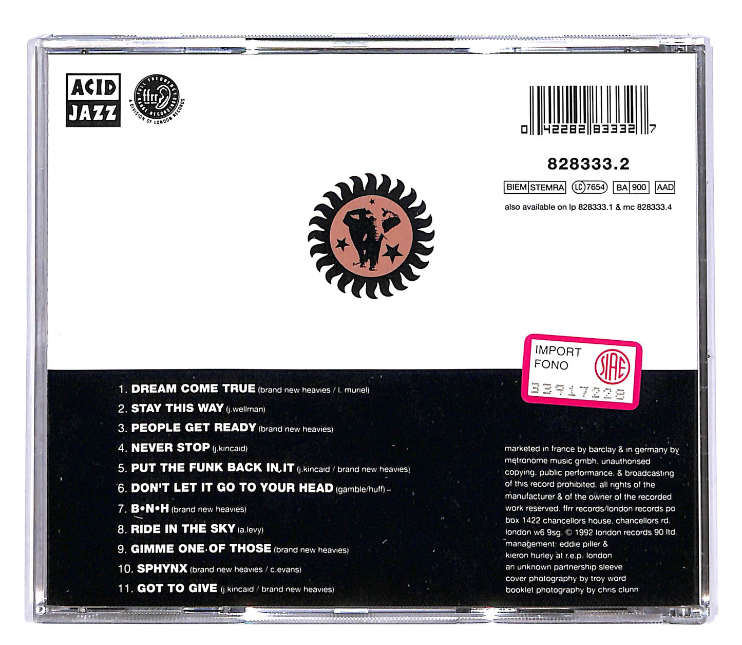 EBOND The Brand New Heavies - The Brand New Heavies CD CD050624