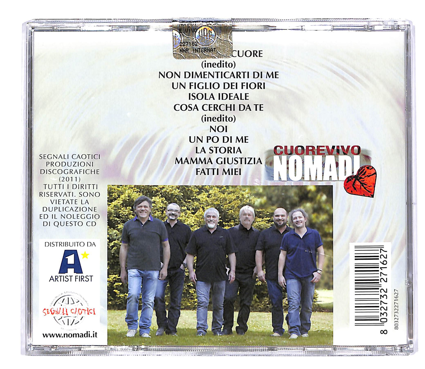 EBOND Nomadi - Cuorevivo CD CD050627
