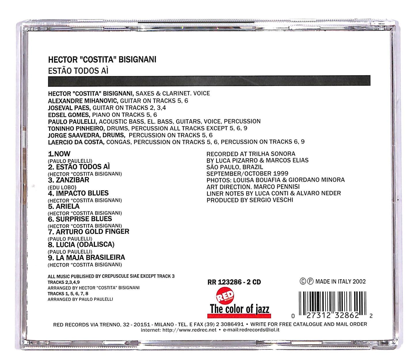 EBOND Hector Costita Bisignani - Estao Todos Ai CD CD050836