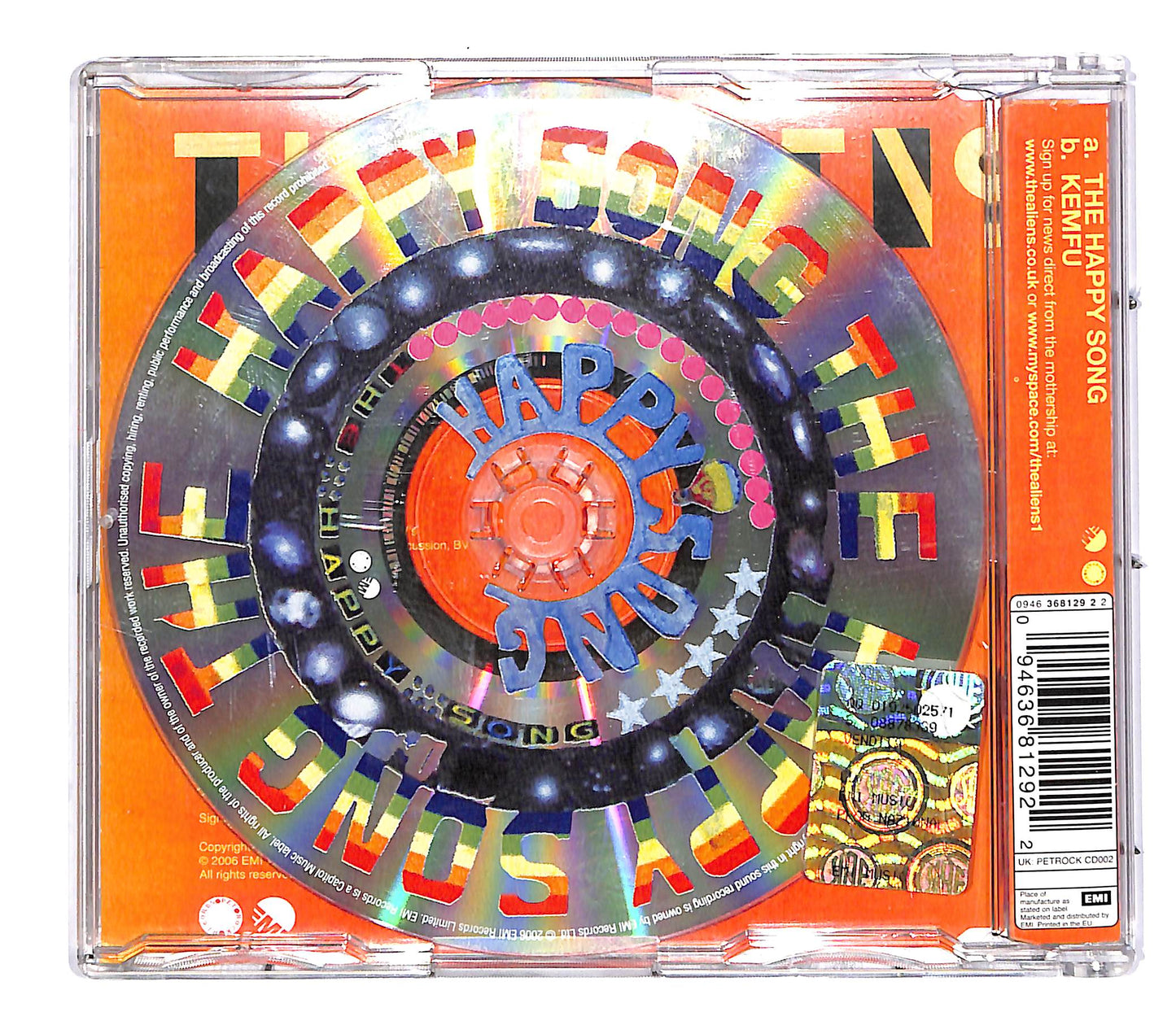 EBOND The Aliens - The Happy Song CD CD050909