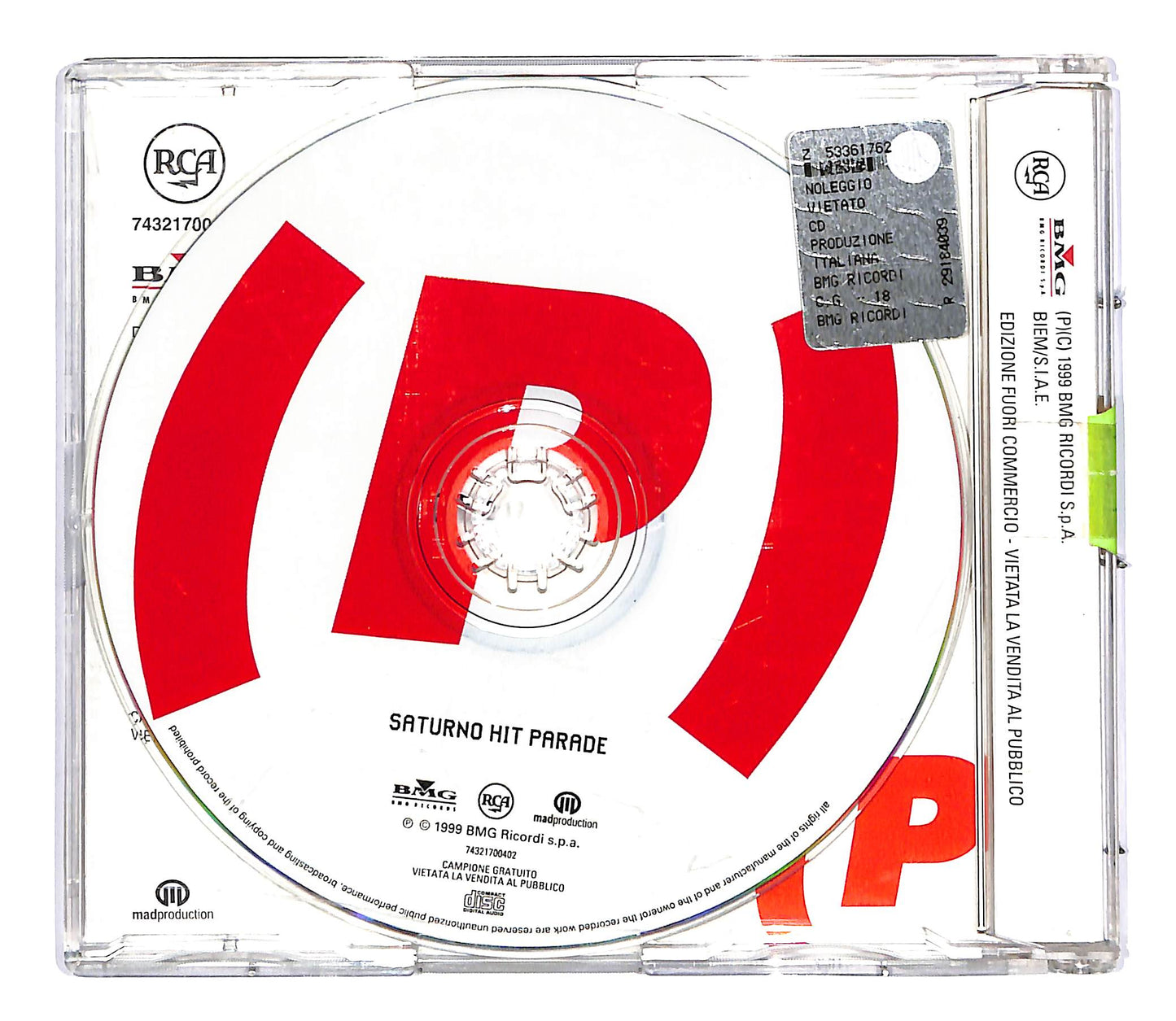EBOND (P)itch - Saturno Hit Parade CD CD050946