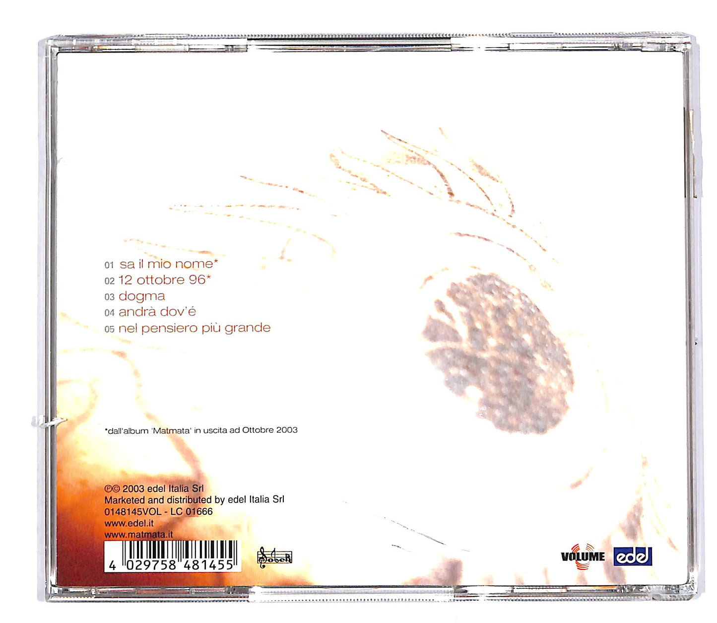 EBOND Matmata - Sa Il Mio Nome CD CD051039