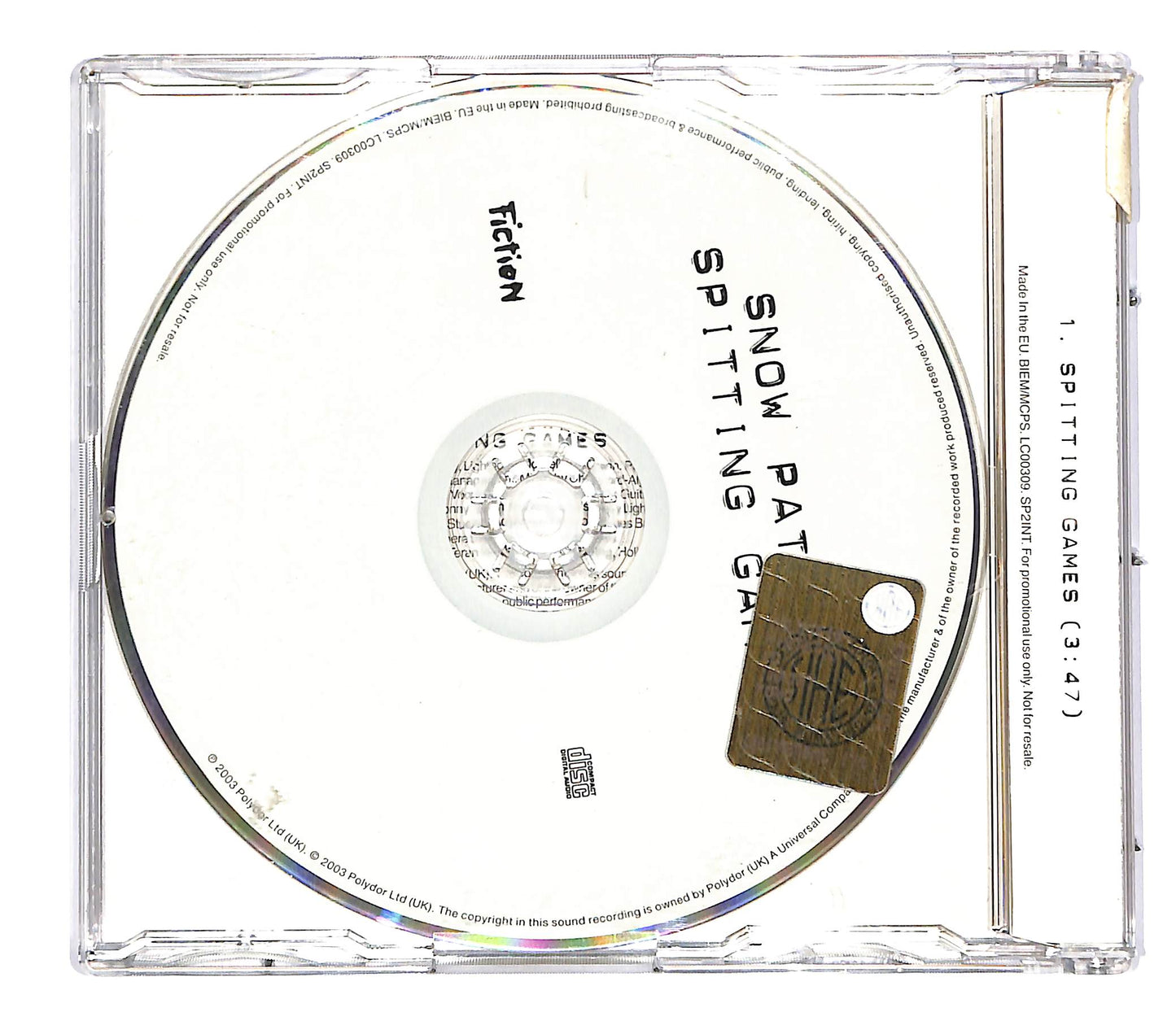EBOND Snow Patrol - Spitting Games CD CD051040