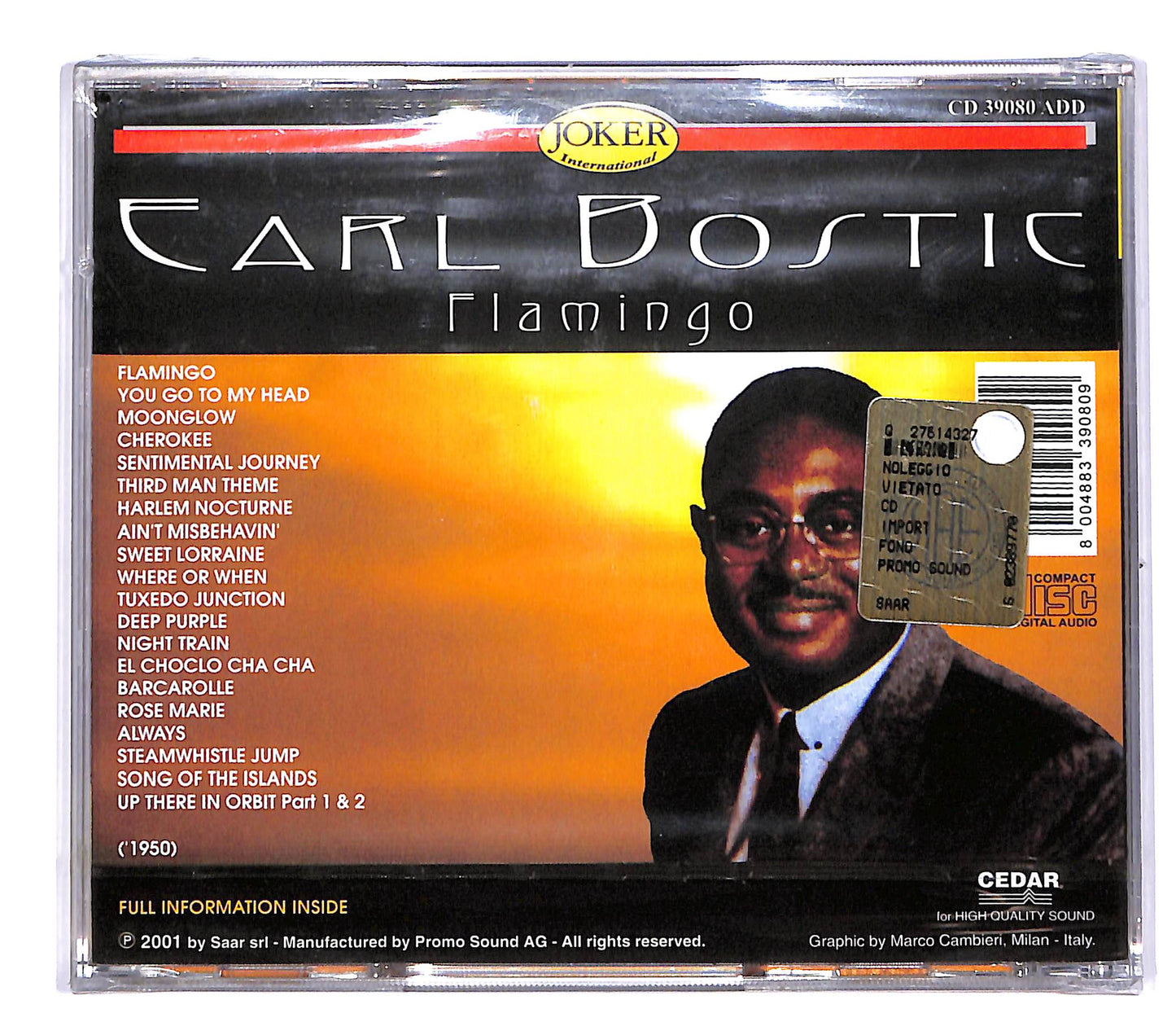 EBOND Earl Bostic - Flamingo CD CD051133