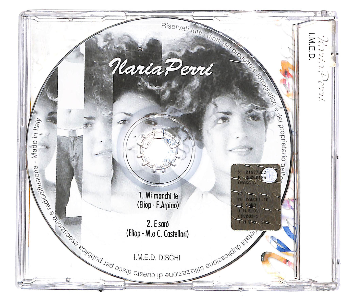 EBOND Ilaria Perri - E Mi Manchi Te - E Saro CD CD051219