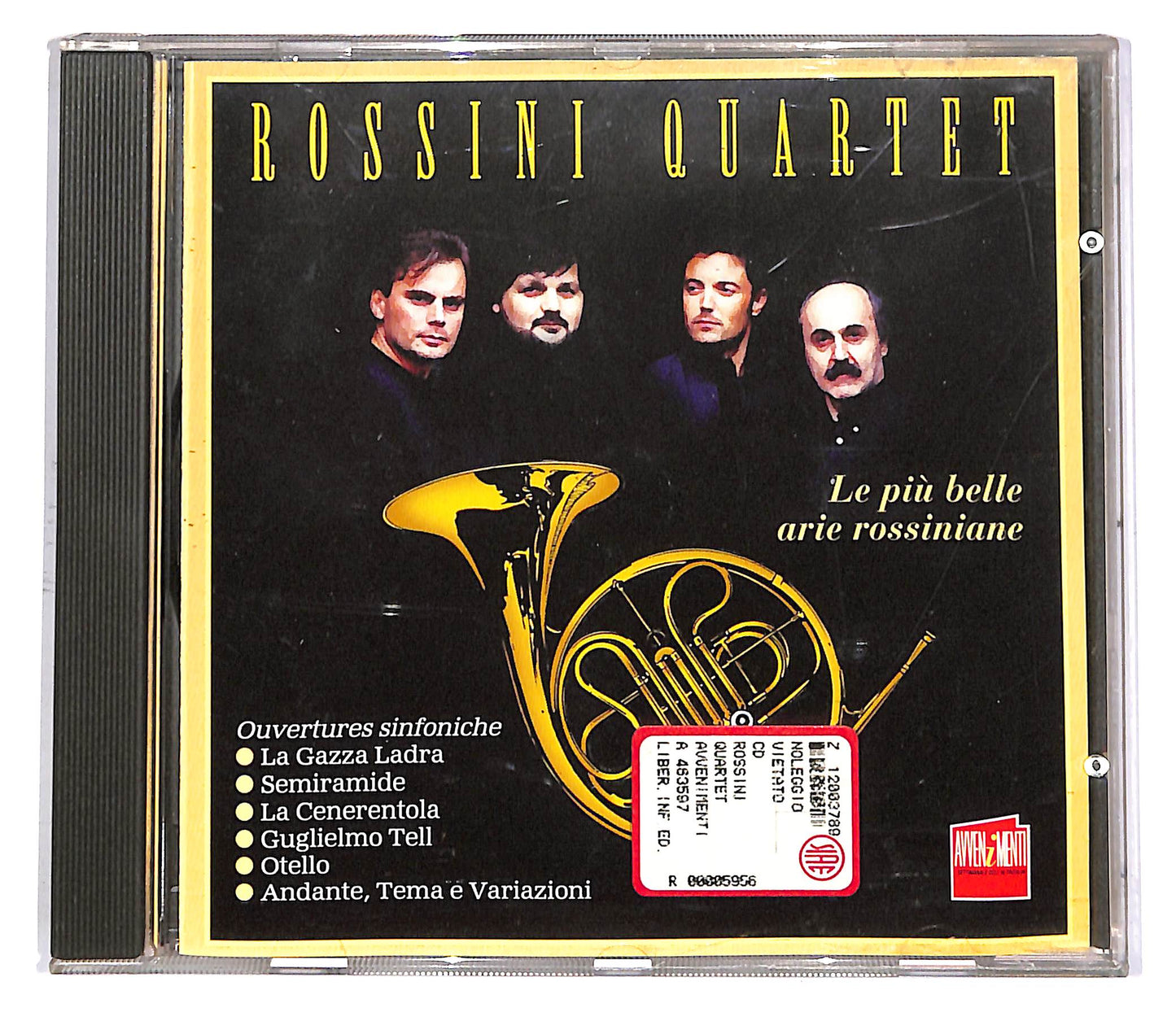 EBOND Rossini Quartet - Le Piu Belle Arie Rossiniane EDITORIALE CD CD051223