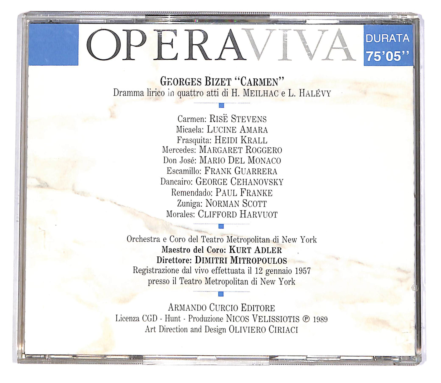 EBOND Georges Bizet - Carmen EDITORIALE CD CD051238