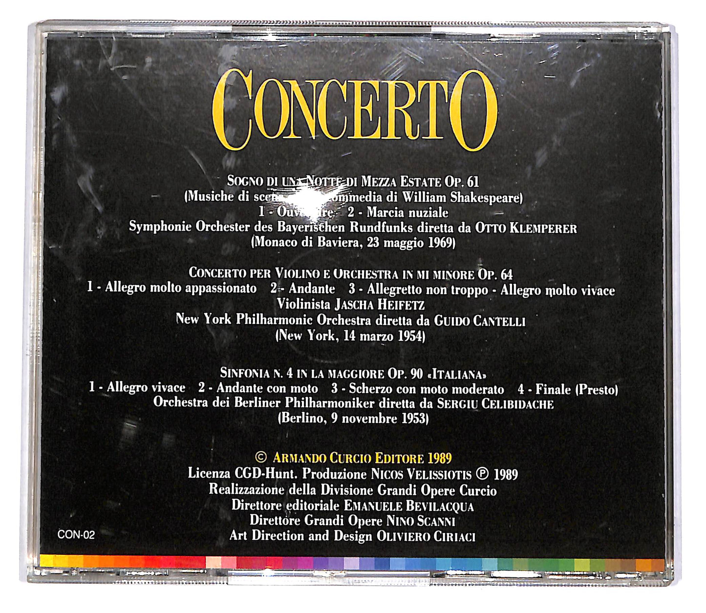 EBOND Mendelssohn - Sogno Di Una Notte Di Mezza Estate EDITORIALE CD CD051241