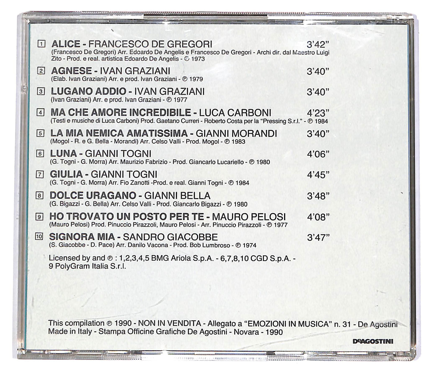 EBOND Various - Signora Mia EDITORIALE CD CD051243