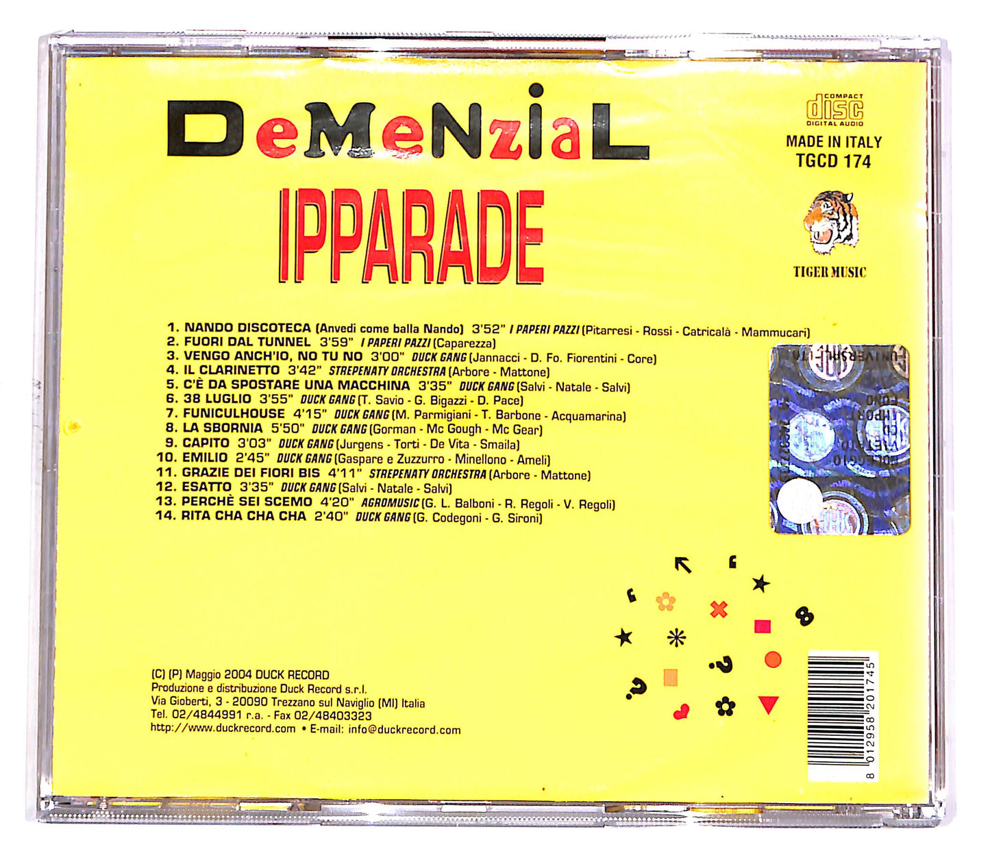 EBOND Demenzial Ipparade CD CD051333