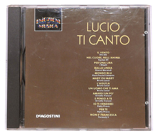 EBOND Various - Lucio Ti Canto EDITORIALE CD CD051356
