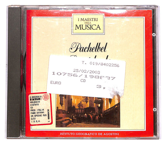 EBOND Pachelbel, Buxtehude - Composizioni Per Organo EDITORIALE CD CD051362