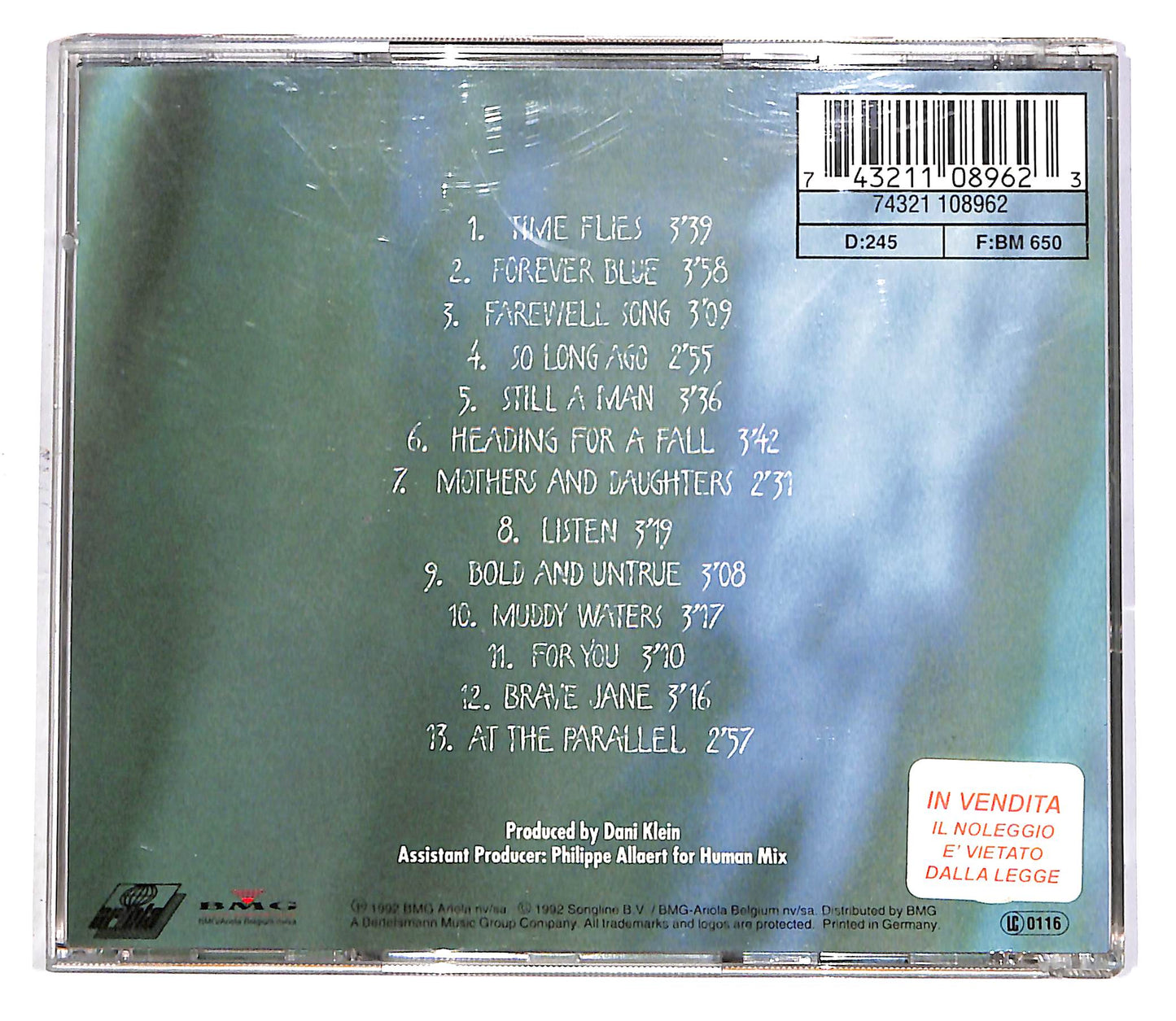 EBOND Vaya Con Dios - Time Flies CD CD051407