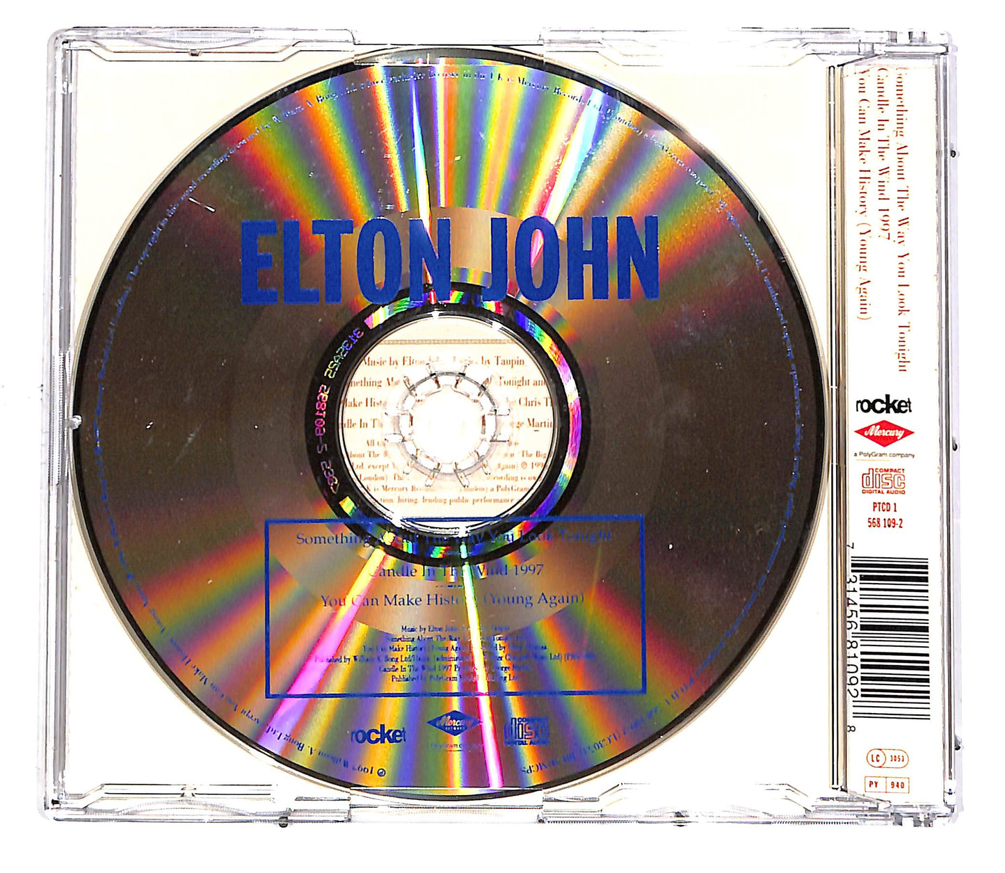 EBOND Elton John - Something About The Way You Look Tonight CD CD051413