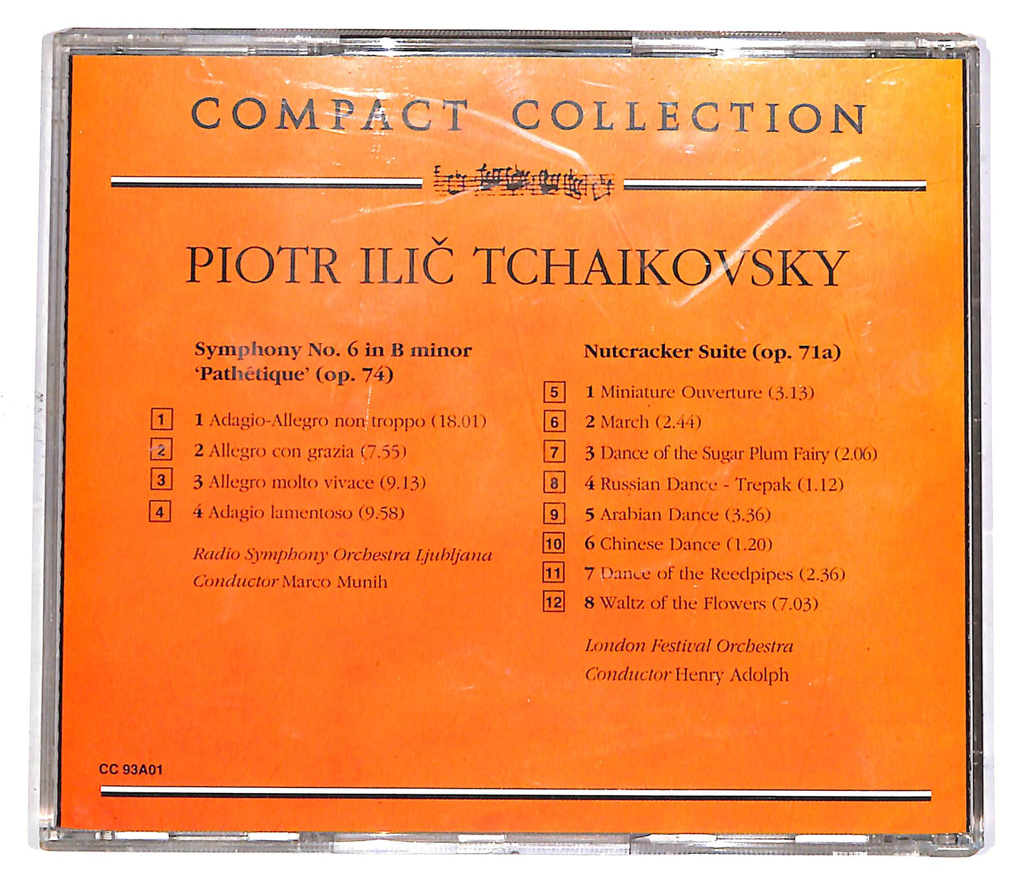 EBOND Tchaikovsky - Symphony No.6, Op.74, Suite Op.71a EDITORIALE CD CD051438