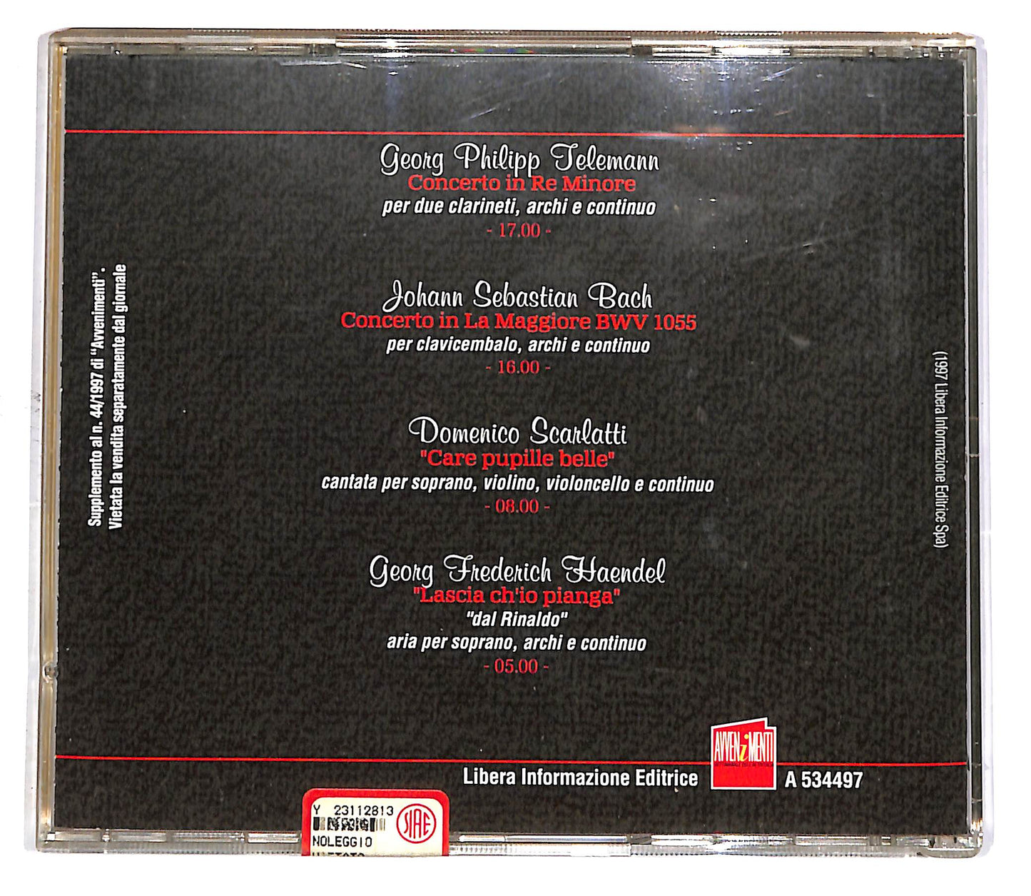 EBOND Viaggio Nel Barocco Italiano IV EDITORIALE CD CD051440