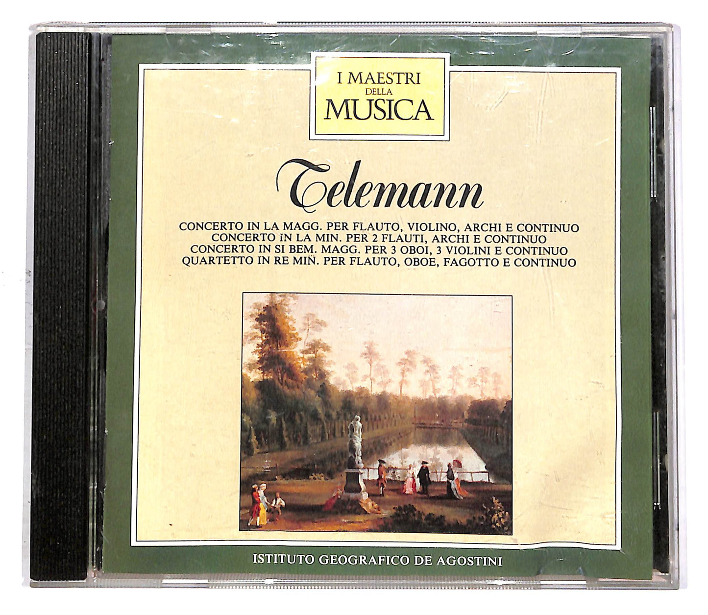 EBOND Telemann - 3 Concerti - Quartetto In Re Min - I Vol.6 EDITORIA CD CD051448