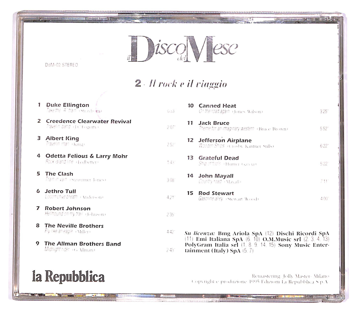 EBOND Il Disco Del Mese Vol.2 - Il Rock E Il Viaggio EDITORIALE CD CD051562
