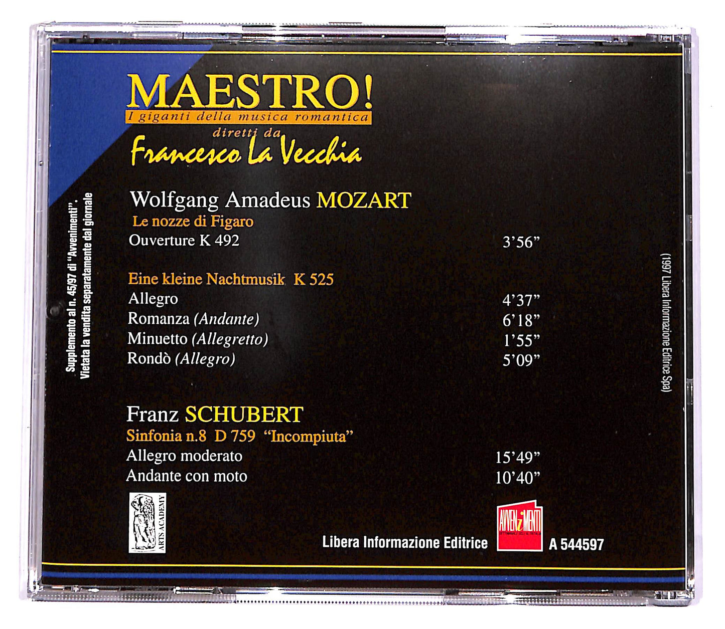 EBOND I Giganti Della Musica Romantica - Vol.1 EDITORIALE CD CD051628