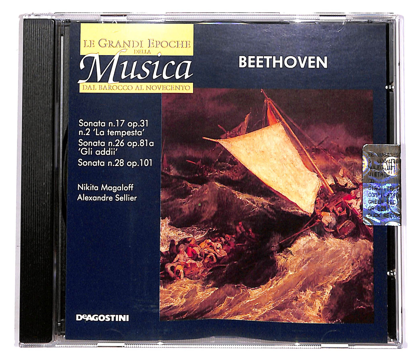 EBOND Beethoven - Sonata N.17, N.26, N.28 - II Vol.3 EDITORIALE CD CD051720