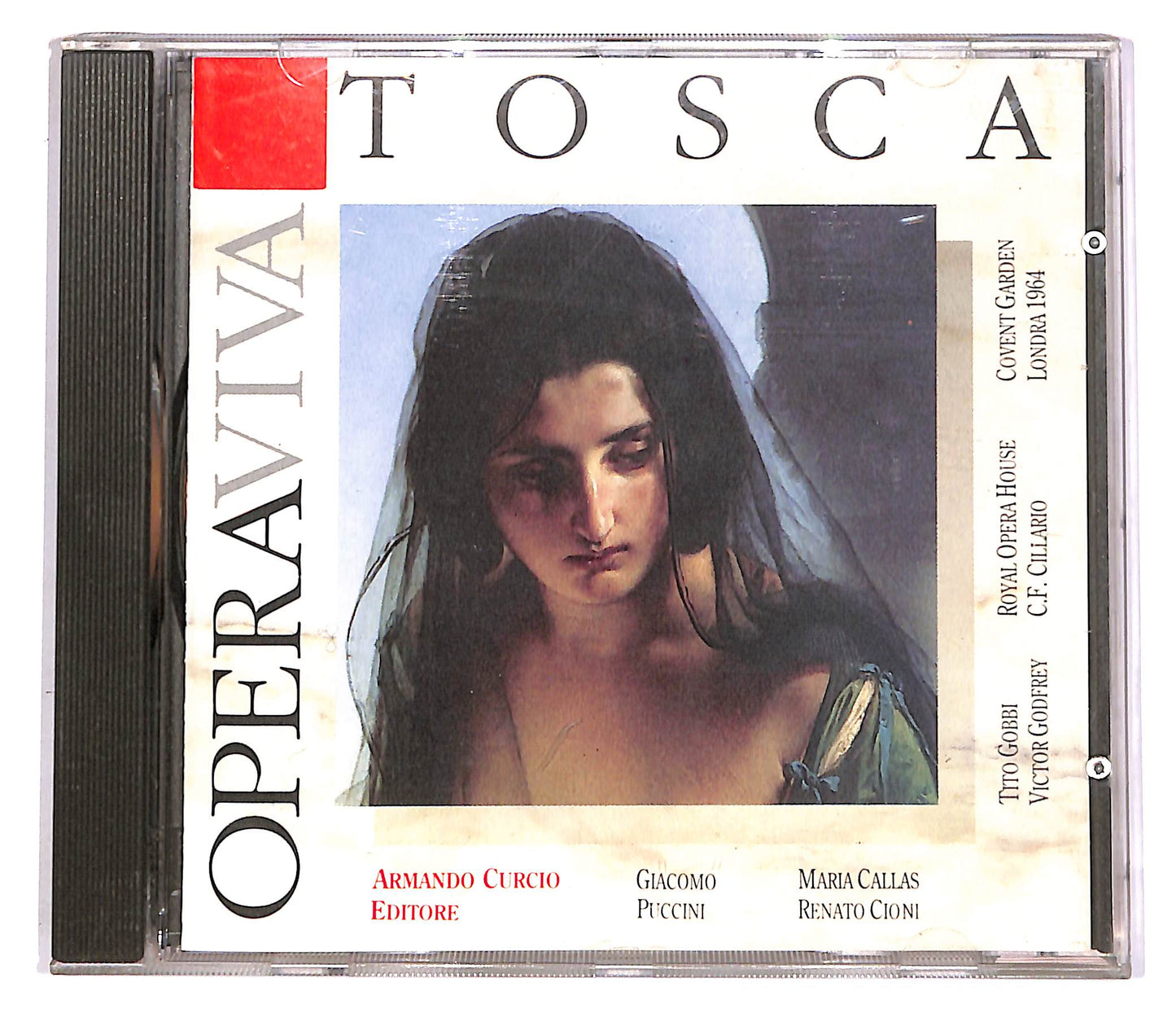EBOND Puccini - Tosca - Callas, Cioni, Gobbi, Godfrey EDITORIALE CD CD051721
