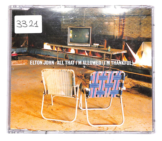 EBOND Elton John - All That I'm Allowed (I'm Thankful) PROMO CD CD051809