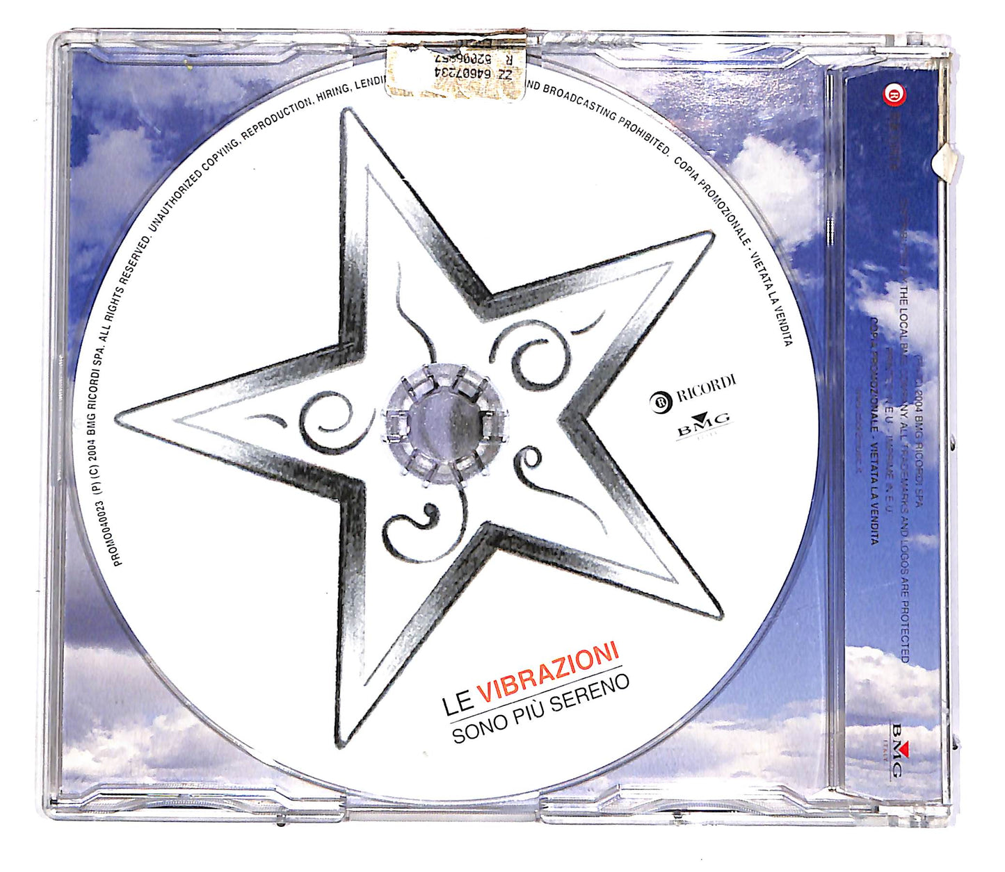 EBOND Le Vibrazioni - Sono Piu Sereno CD CD051812