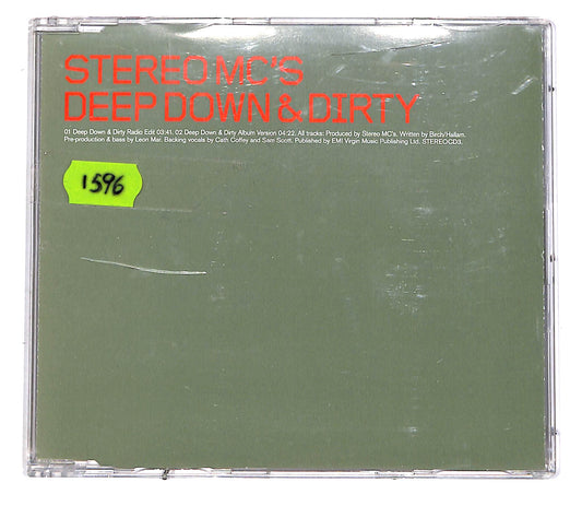 EBOND Stereo MC's - Deep Down & Dirty PROMO CD CD051830