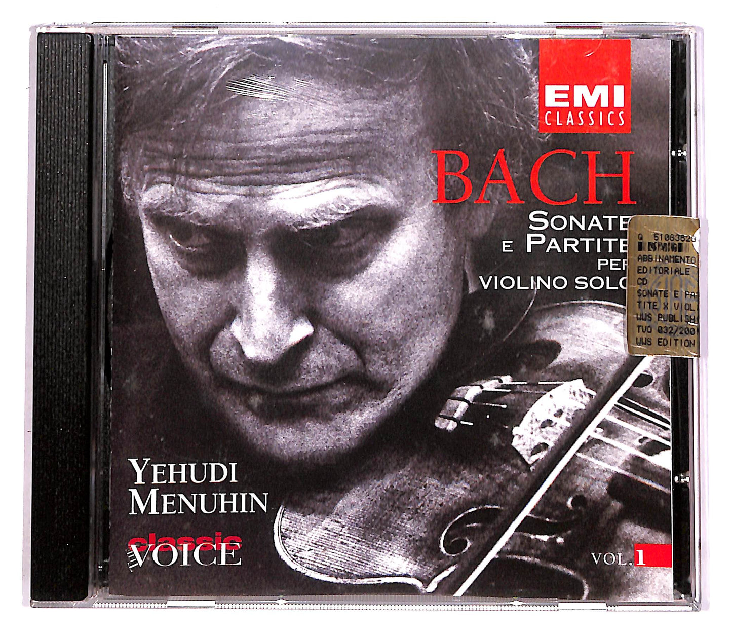 EBOND Bach - Sonate E Partite Per Violino Solo Vol.1 EDITORIALE CD CD052006