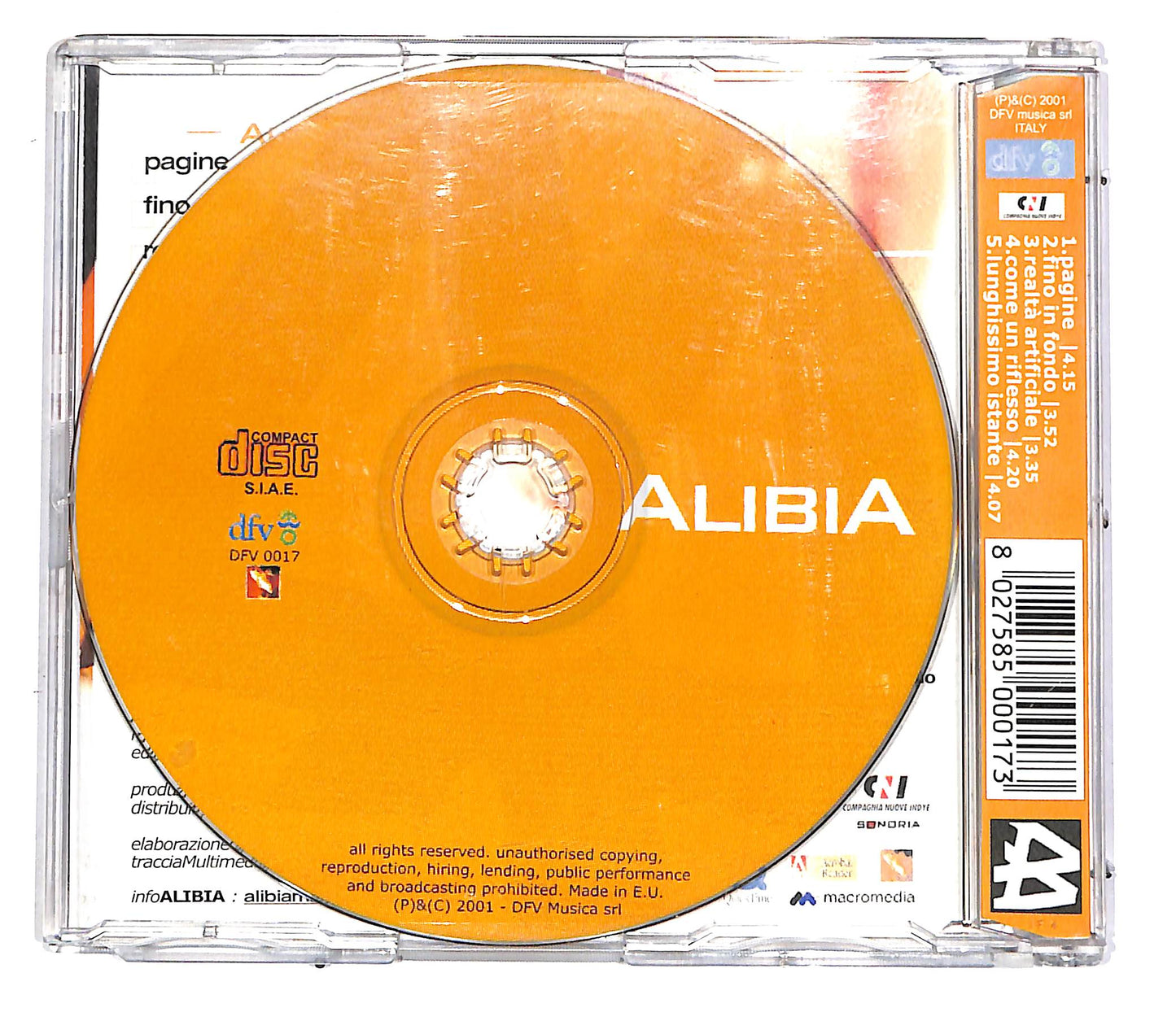 EBOND Alibia - Alibia CD CD052026