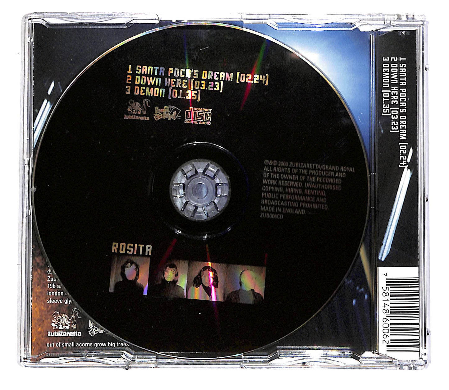 EBOND Rosita - Santa Poca's Dream EP CD CD052042
