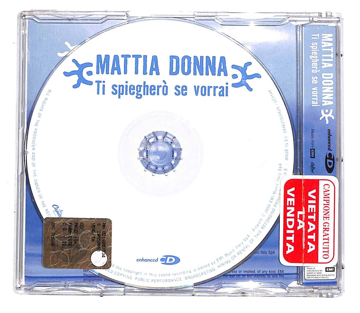 EBOND Mattia Donna - Ti Spieghero se Vorrai CD CD052043