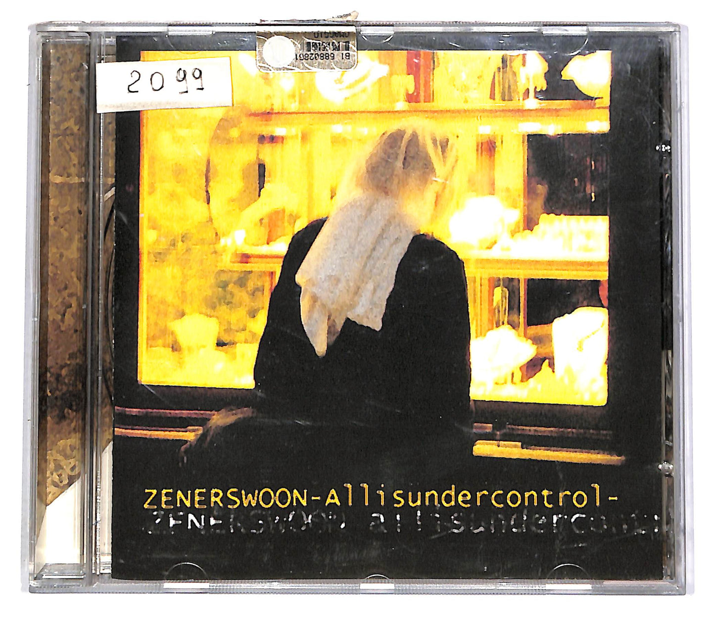 EBOND Zenerswoon - All Is Under Control EDITORIALE CD CD052049