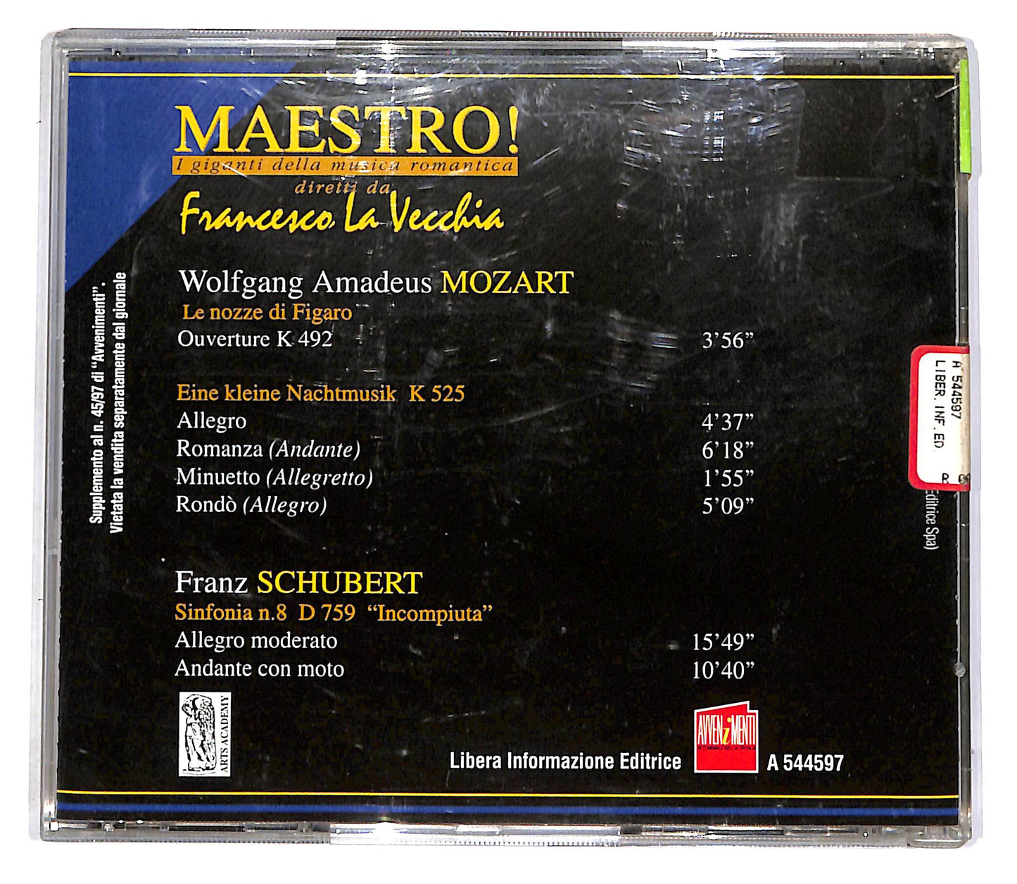 EBOND I Giganti Della Musica Romantica - Vol.1 EDITORIALE CD CD052050