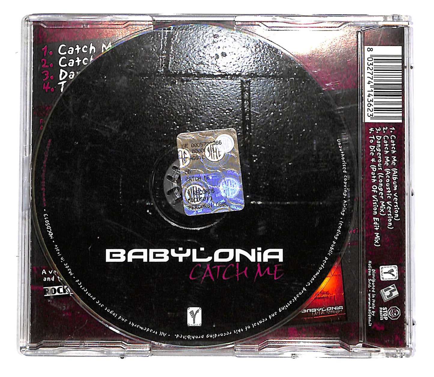 EBOND Babylonia - Catch Me CD CD052062