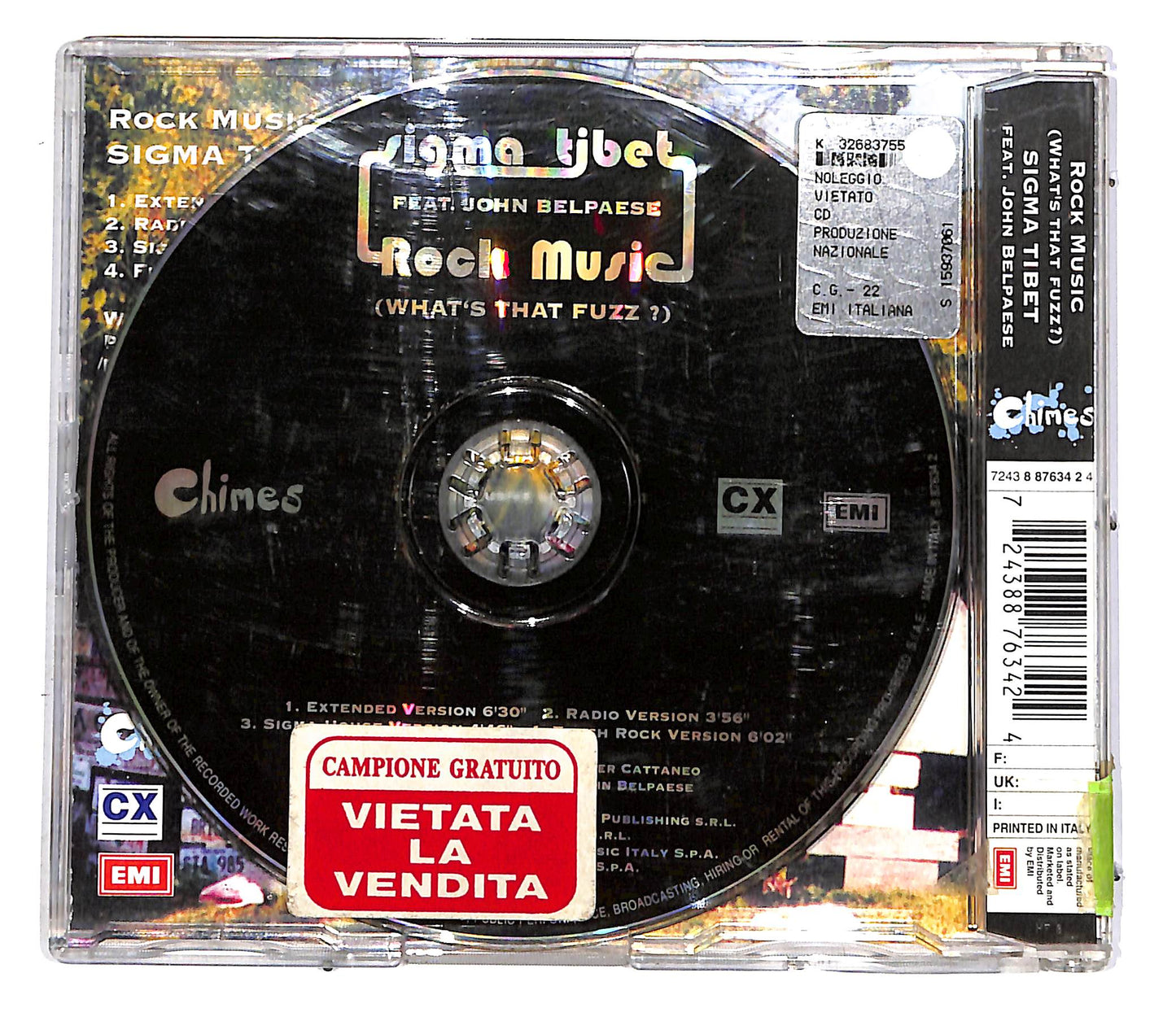EBOND Sigma Tibet, John Belpaese - Rock Music (What's That Fuzz ?) CD CD052064