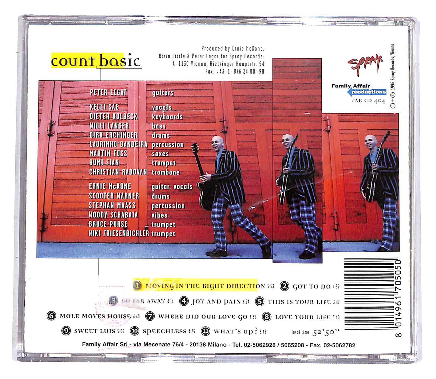 EBOND Count Basic - Moving In The Right Direction CD CD052071