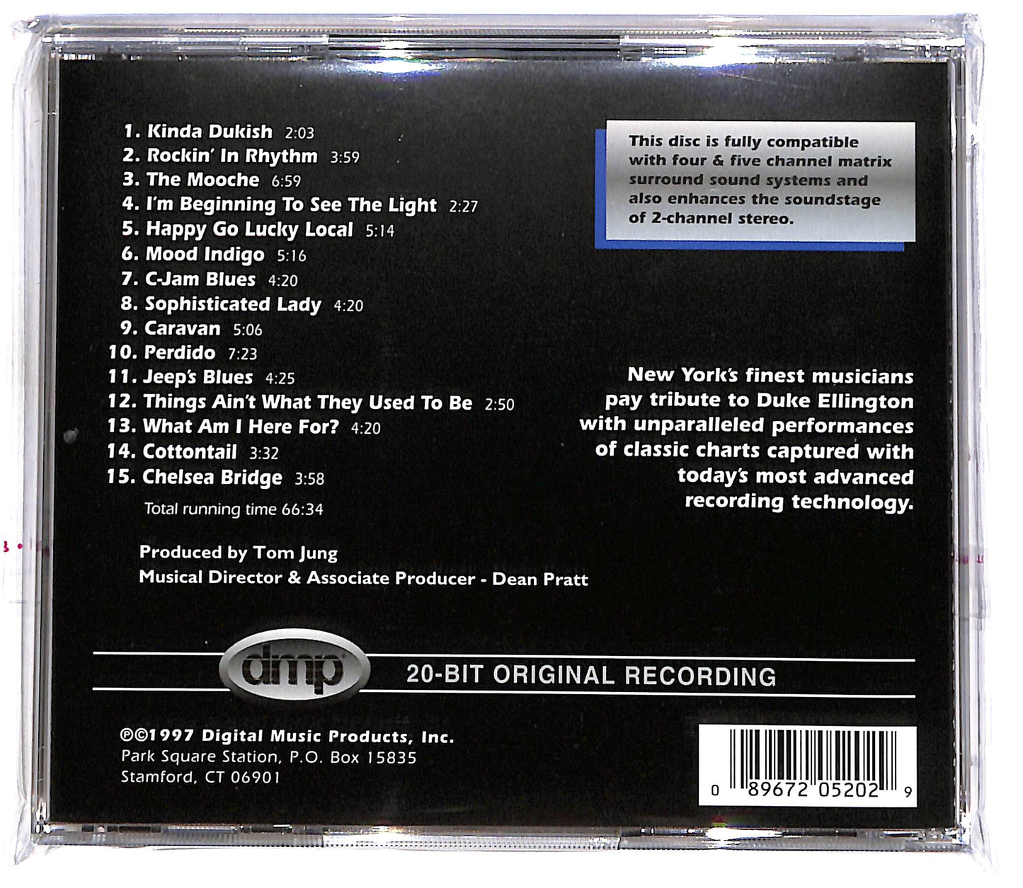EBOND DMP Big Band - DMP Big Band Salutes Duke Ellington CD CD052102