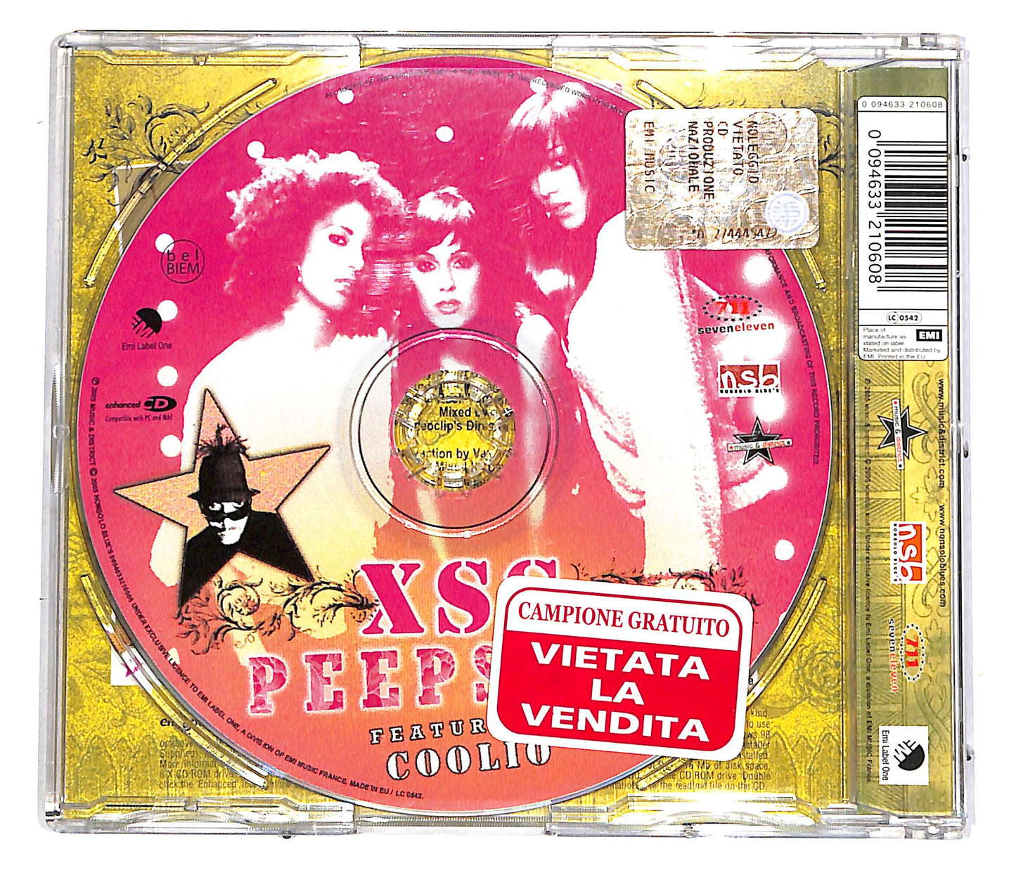 EBOND XSS Featuring Coolio - Peepshow CD CD052110