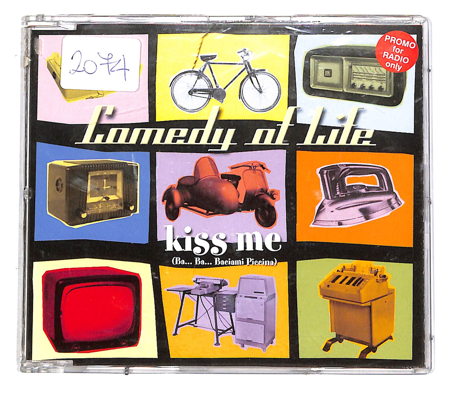 EBOND Kiss Me (Ba... Ba... Baciami Piccina) Comedy Of Life PROMO CD CD052115
