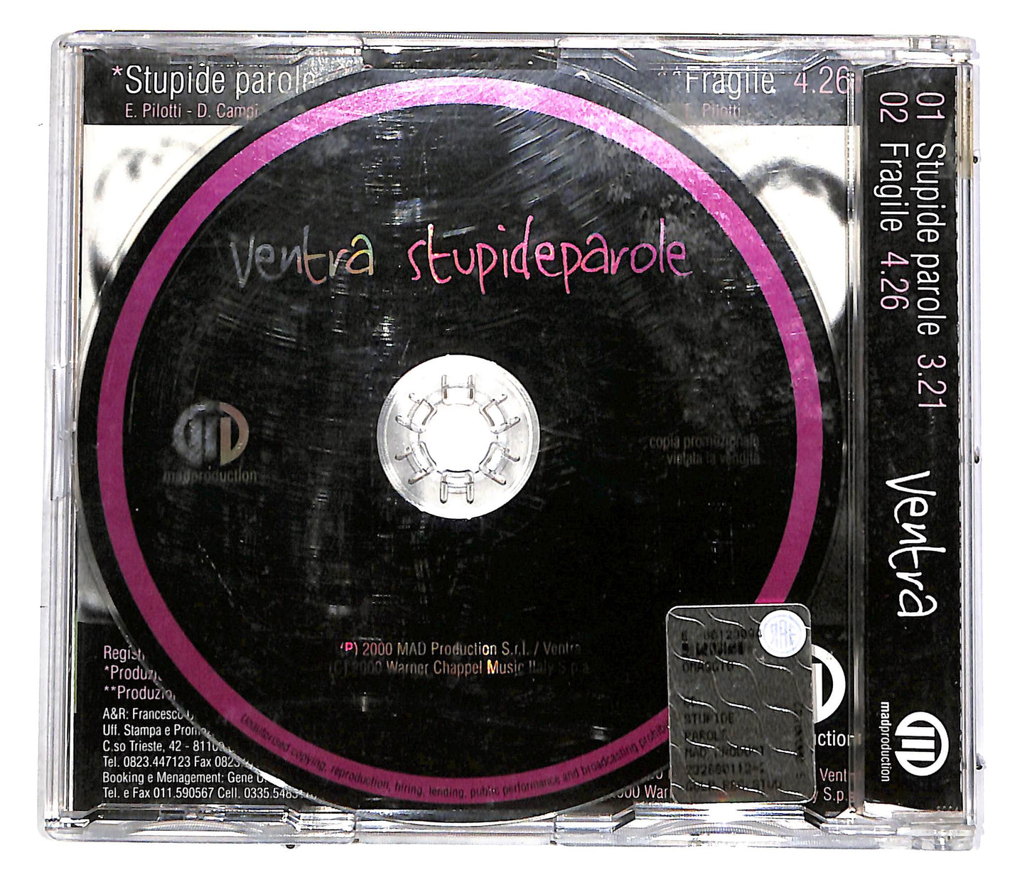EBOND Ventra - Stupideparole CD CD052117