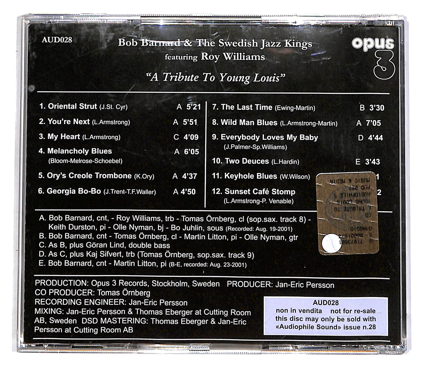 EBOND A Tribute To Young Louis EDITORIALE CD CD052123