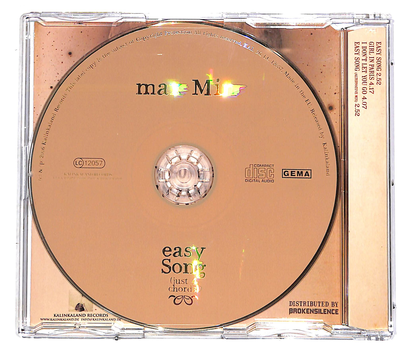 EBOND Max Min - Easy Sing (Just 4 Chords) EDITORIALE CD CD052140
