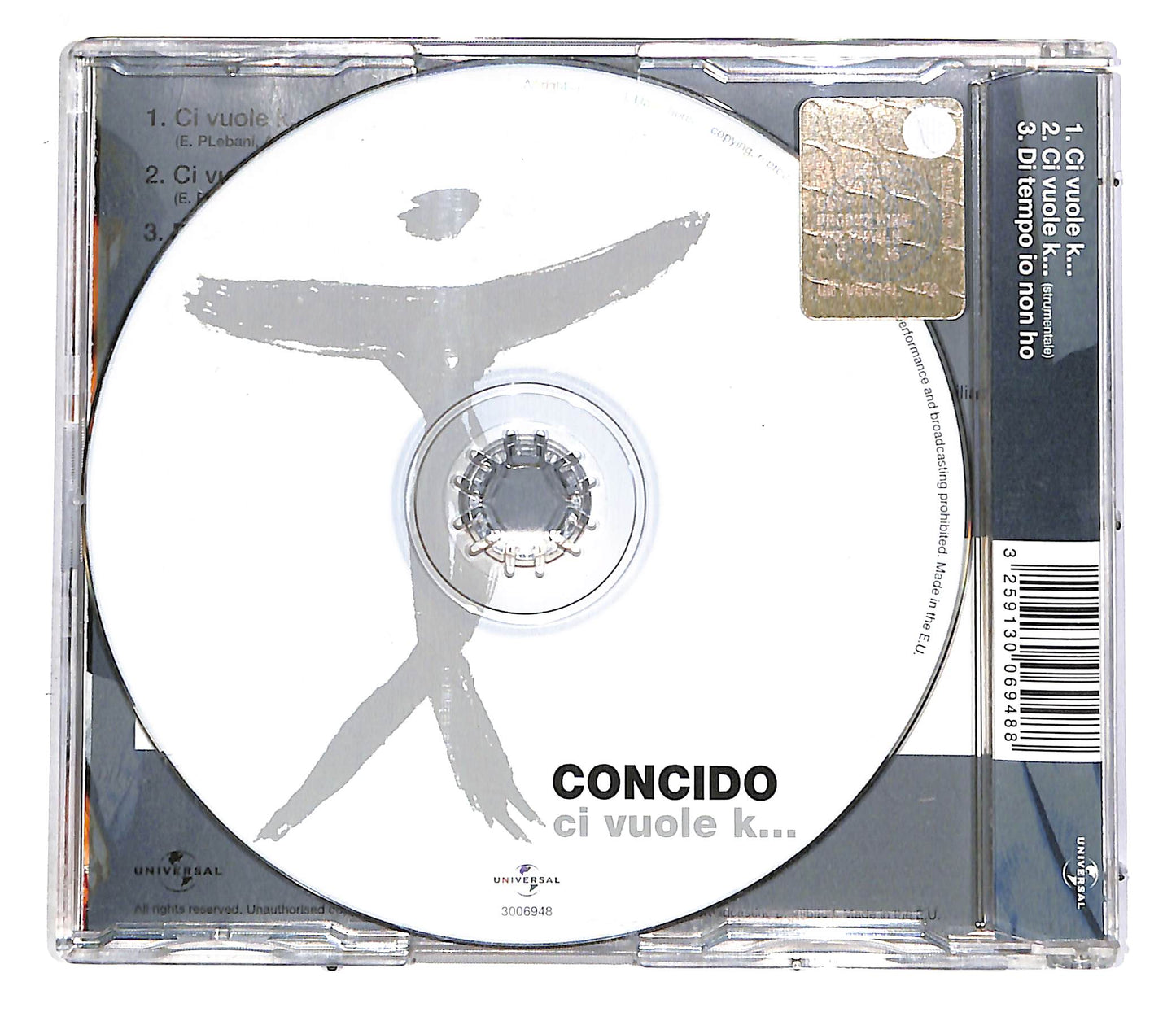 EBOND Concido - Ci Vuole K... CD CD052141